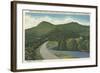 Blue Ridge Parkway, Mt. Mitchell-null-Framed Art Print