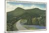 Blue Ridge Parkway, Mt. Mitchell-null-Mounted Art Print