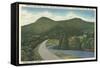 Blue Ridge Parkway, Mt. Mitchell-null-Framed Stretched Canvas