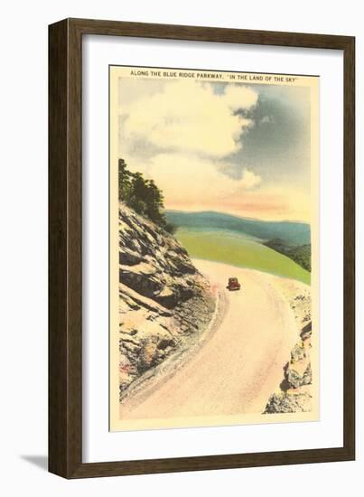 Blue Ridge Parkway, North Carolina-null-Framed Art Print