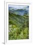 Blue Ridge Parkway vista, Smoky Mountains, USA.-Anna Miller-Framed Photographic Print