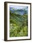 Blue Ridge Parkway vista, Smoky Mountains, USA.-Anna Miller-Framed Photographic Print