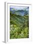 Blue Ridge Parkway vista, Smoky Mountains, USA.-Anna Miller-Framed Photographic Print