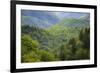 Blue Ridge Parkway vista, Smoky Mountains, USA.-Anna Miller-Framed Photographic Print