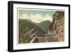 Blue Ridge Parkway-null-Framed Art Print