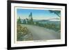 Blue Ridge Parkway-null-Framed Art Print