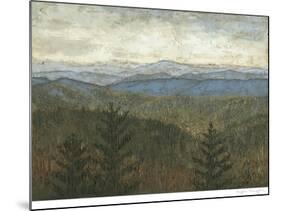 Blue Ridge View I-Megan Meagher-Mounted Art Print