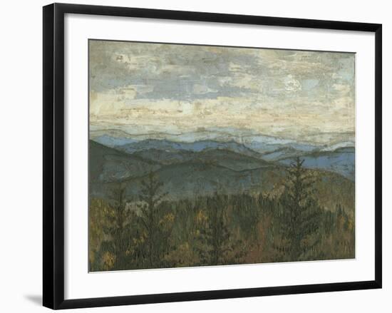 Blue Ridge View II-Megan Meagher-Framed Art Print