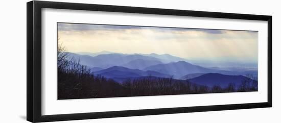 Blue Ridge Winter I-Alan Hausenflock-Framed Photographic Print