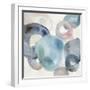 Blue Rings I-null-Framed Art Print