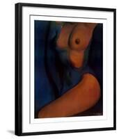 Blue Rinse-Laurie Cooper-Framed Art Print