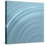 Blue Ripple Water-Tom Quartermaine-Stretched Canvas