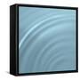 Blue Ripple Water-Tom Quartermaine-Framed Stretched Canvas