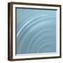 Blue Ripple Water-Tom Quartermaine-Framed Giclee Print