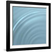 Blue Ripple Water-Tom Quartermaine-Framed Giclee Print