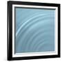 Blue Ripple Water-Tom Quartermaine-Framed Giclee Print