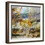 Blue Rising-Aleta Pippin-Framed Giclee Print