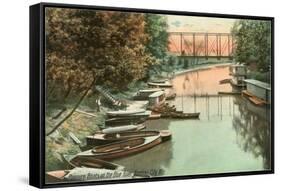 Blue River, Kansas City, Missouri-null-Framed Stretched Canvas