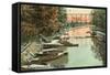 Blue River, Kansas City, Missouri-null-Framed Stretched Canvas