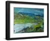 Blue River Landscape II, 1988-Brenda Brin Booker-Framed Giclee Print