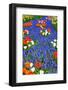 Blue River of Muscari Flowers in Holland Garden-neirfy-Framed Photographic Print