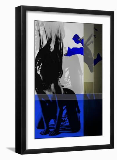 Blue Romance-NaxArt-Framed Art Print