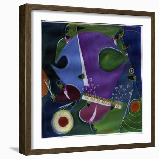 Blue Rondo a la Turk-Gil Mayers-Framed Giclee Print