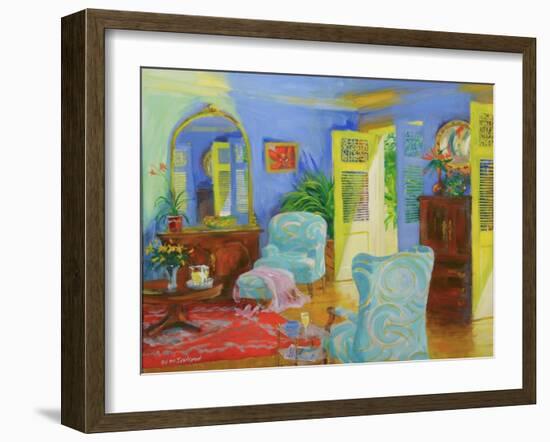 Blue Room, 2007/8-William Ireland-Framed Giclee Print