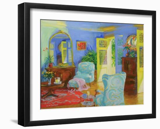 Blue Room, 2007/8-William Ireland-Framed Giclee Print