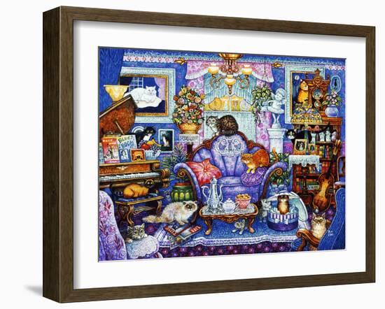 Blue Room-Bill Bell-Framed Giclee Print