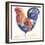 Blue Rooster-Marietta Cohen Art and Design-Framed Giclee Print