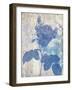 Blue Rose In My Garden-Sheldon Lewis-Framed Art Print