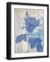 Blue Rose In My Garden-Sheldon Lewis-Framed Art Print