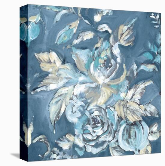 Blue Rose-Stacey Wolf-Stretched Canvas