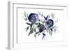 Blue Roses 2-Victoria Brown-Framed Art Print