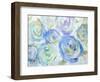 Blue Roses-Jill Martin-Framed Art Print