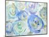 Blue Roses-Jill Martin-Mounted Art Print