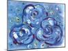 Blue Roses-Summer Tali Hilty-Mounted Giclee Print