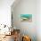 Blue Rowboat-Ynon Mabat-Art Print displayed on a wall