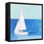 Blue Sail I-null-Framed Stretched Canvas