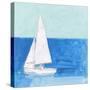 Blue Sail I-null-Stretched Canvas