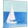 Blue Sail I-null-Mounted Art Print