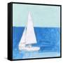 Blue Sail I-null-Framed Stretched Canvas