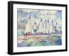 Blue Sailboats, 1989-Brenda Brin Booker-Framed Premium Giclee Print