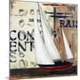 Blue Sailing Race II-Patricia Pinto-Mounted Art Print