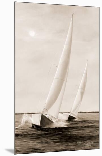 Blue Sails-Diane Romanello-Mounted Art Print