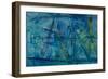 Blue Schooner-Brenda Brin Booker-Framed Giclee Print