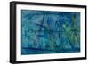 Blue Schooner-Brenda Brin Booker-Framed Giclee Print