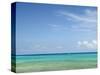 Blue Sea and Sky, Cancun, Mexico-Angelo Cavalli-Stretched Canvas