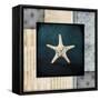 Blue Sea Bumpy Star-LightBoxJournal-Framed Stretched Canvas